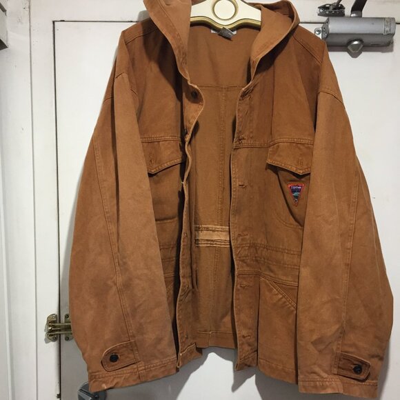 VINTAGE ZIP CODE HOODIE JACKETS SIZE XL - Picture 4 of 10